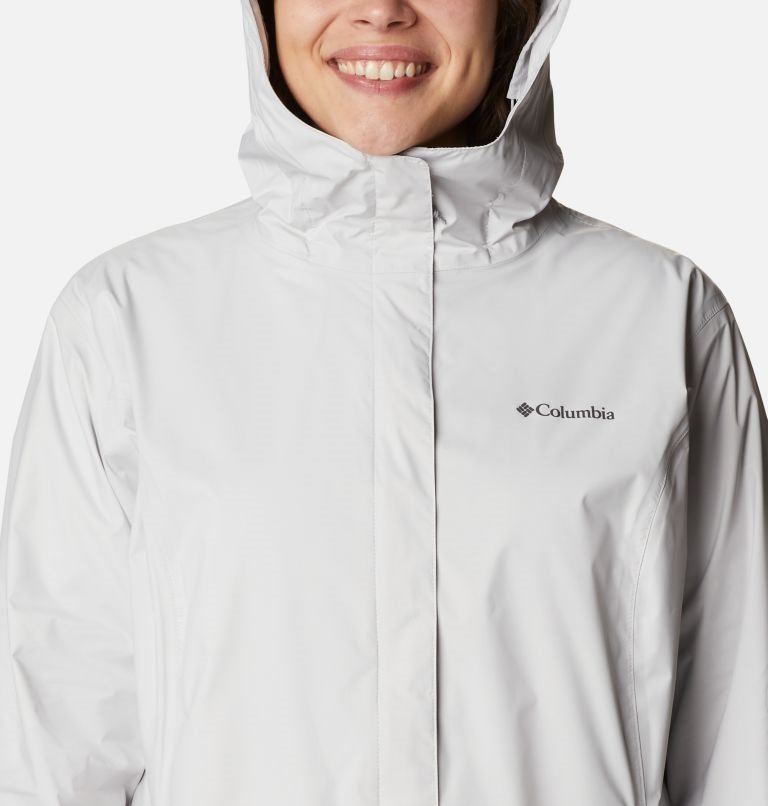 Women's Columbia Arcadia II Jackets White | Plus Size CA-W8A54